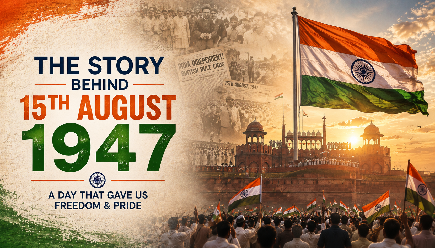 The Day India Awoke: The Story Behind 15th August 1947