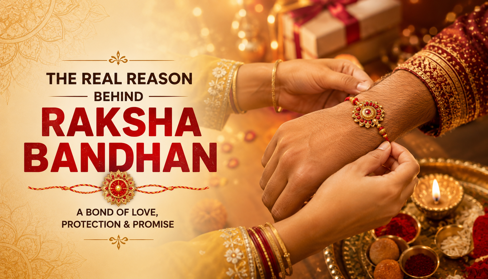 Beyond the Ritual: The Real Reason Behind Raksha Bandhan Tradition