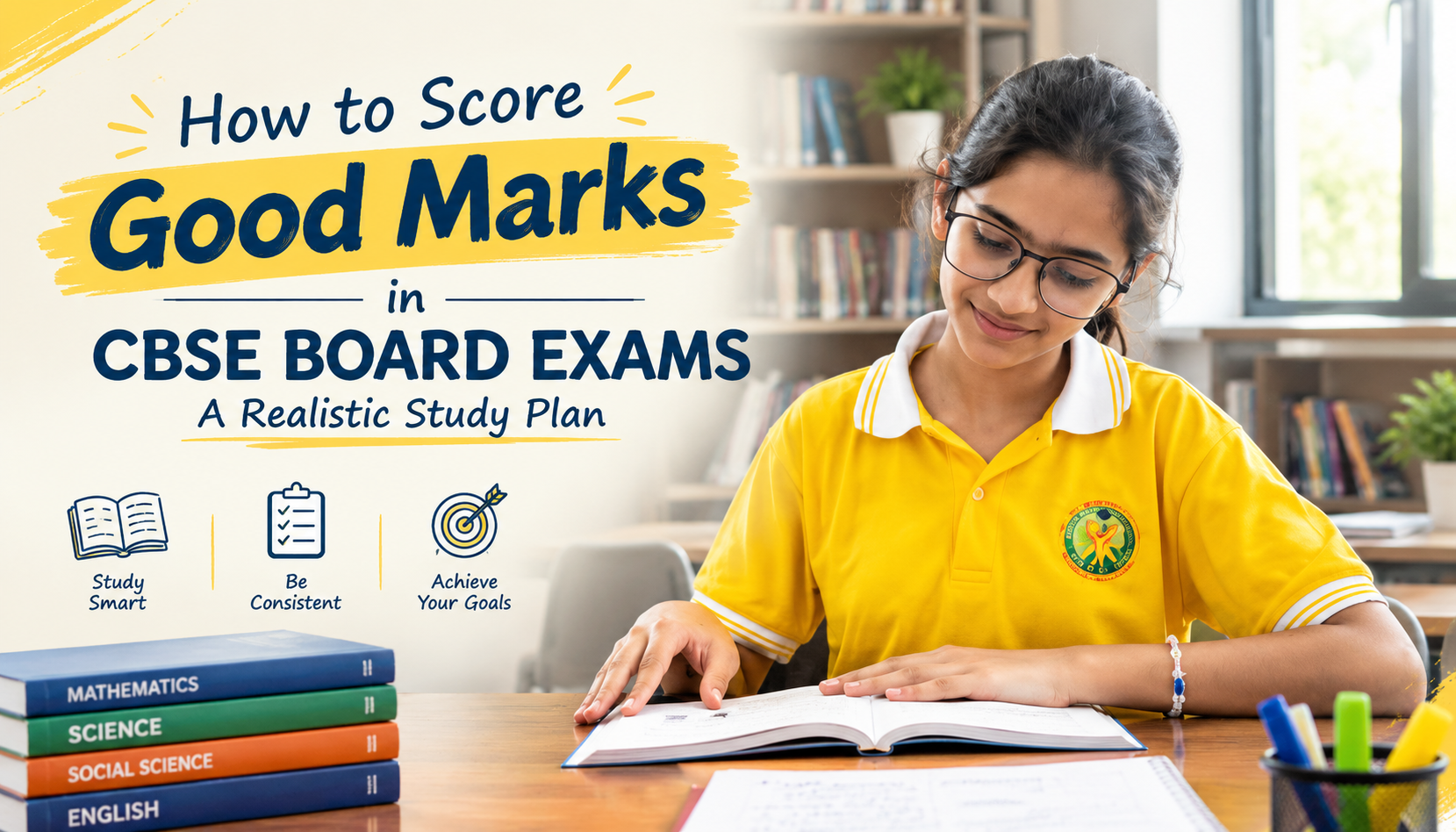 How to Score Good Marks in CBSE Board Exams: A Realistic Study Plan