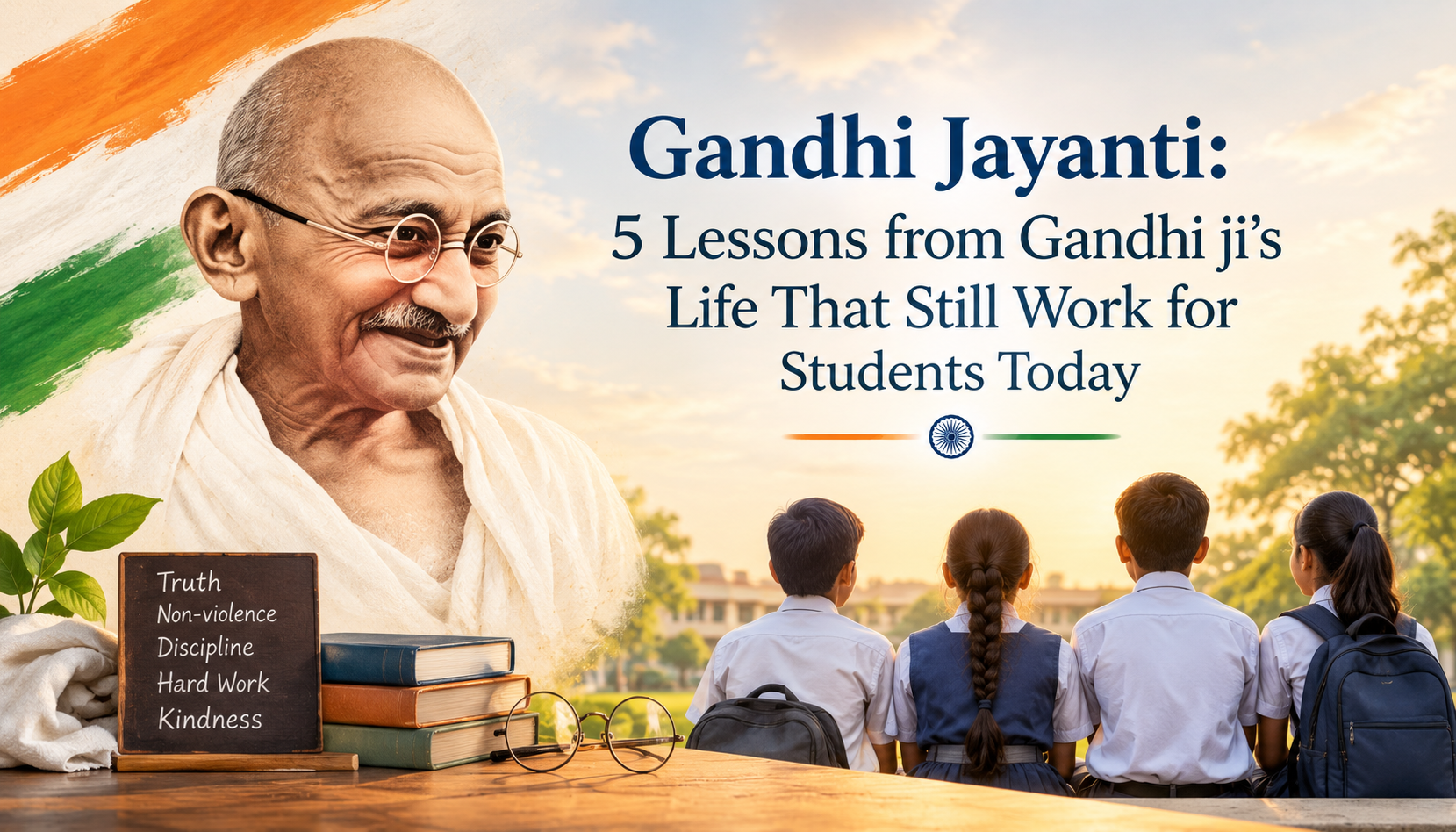 Gandhi Jayanti: 5 Lessons from Gandhi ji's Life That Still Work for Students Today